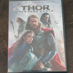 Marvel Thor: The Dark World DVD with Red and Blue Cover